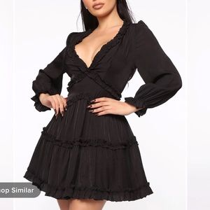 NEW! Fashion Nova flirty & fun style black dress